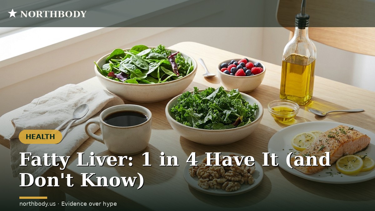 Fatty liver 1 in 4 adults have it and dont know