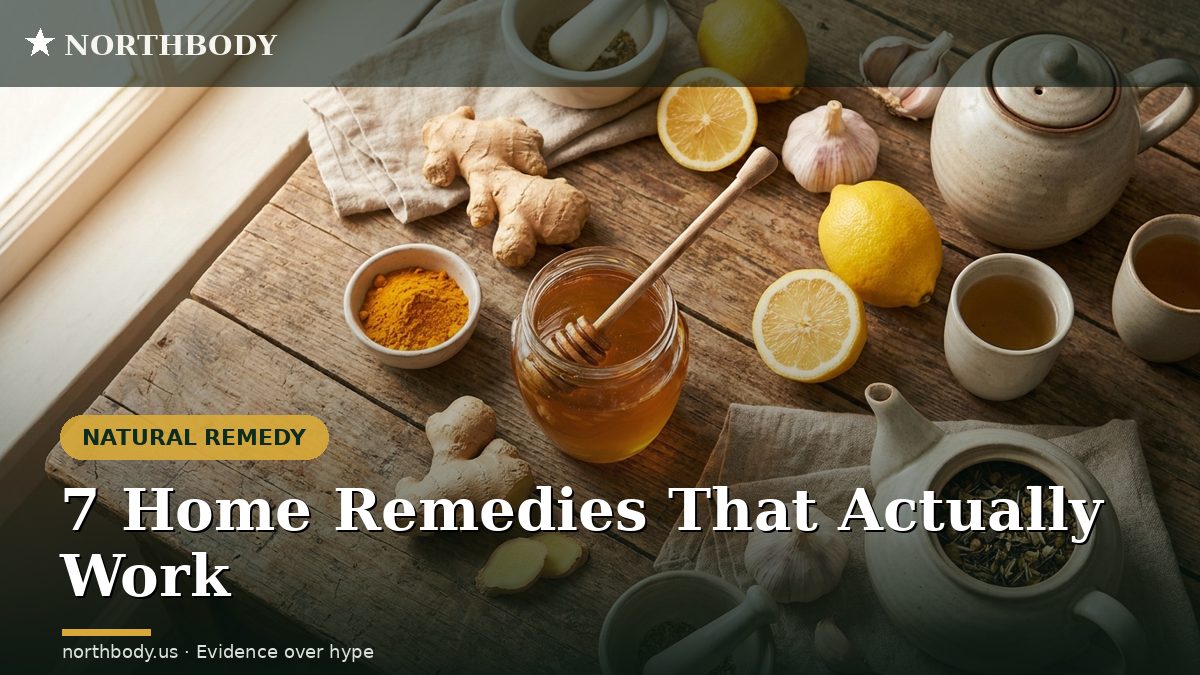 7 home remedies that actually work