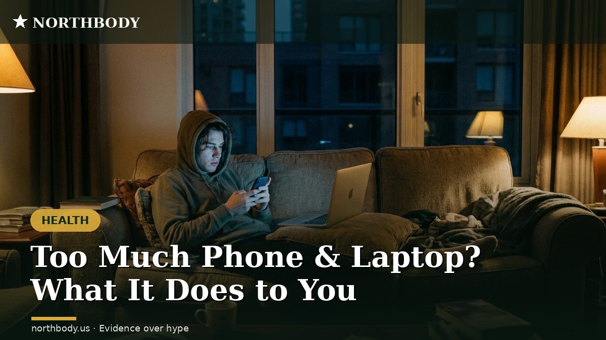 Too much phone amp laptop What it does to you