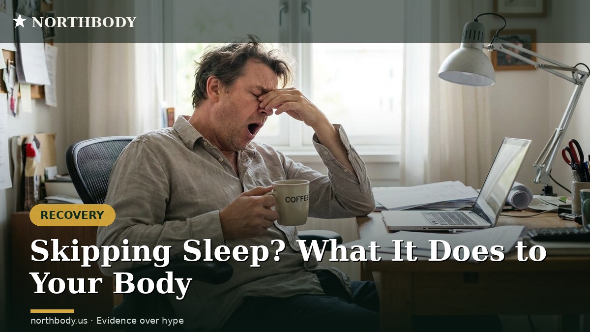 Skipping sleep Heres what it does to your body