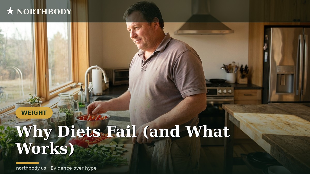 Why diets fail  and what actually works